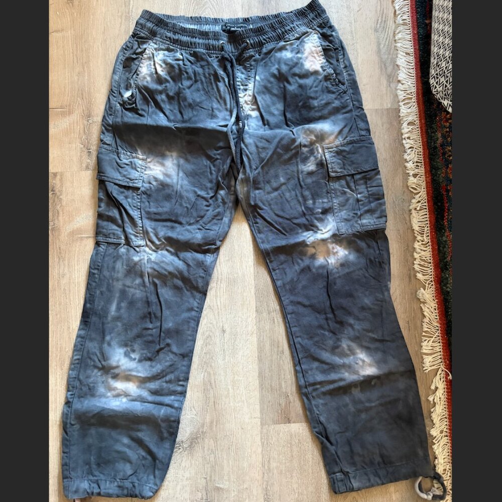 Tie-Dye Sanctuary x Anthropologie Cargo Pants, Size S